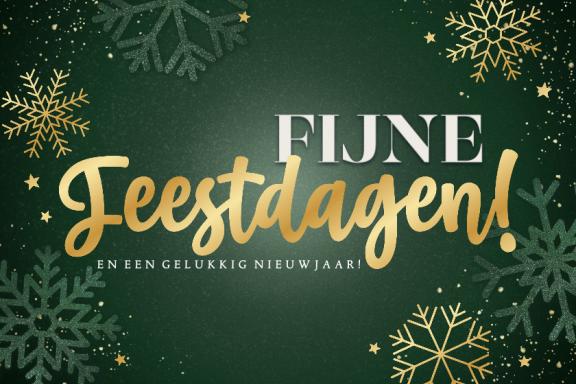 Fijne feestdagen